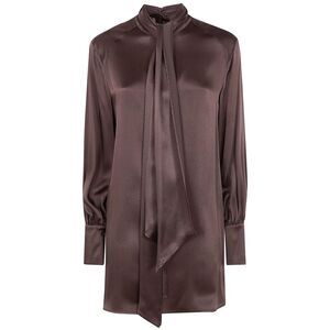 Semicouture Women Short Satin Dress